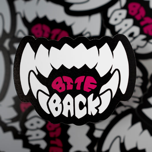 Bite Back Sticker