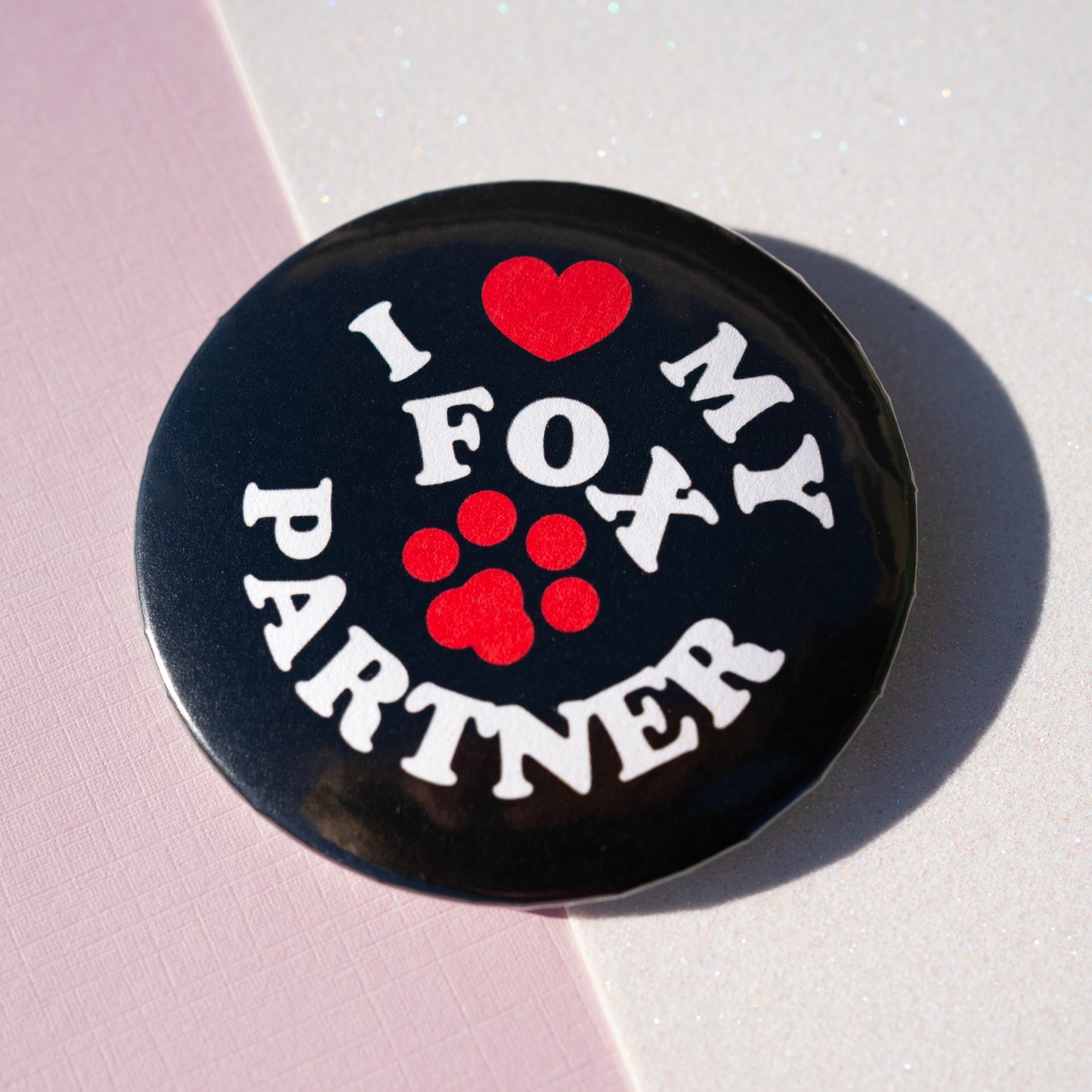 I <3 My Species Partner Button Badge