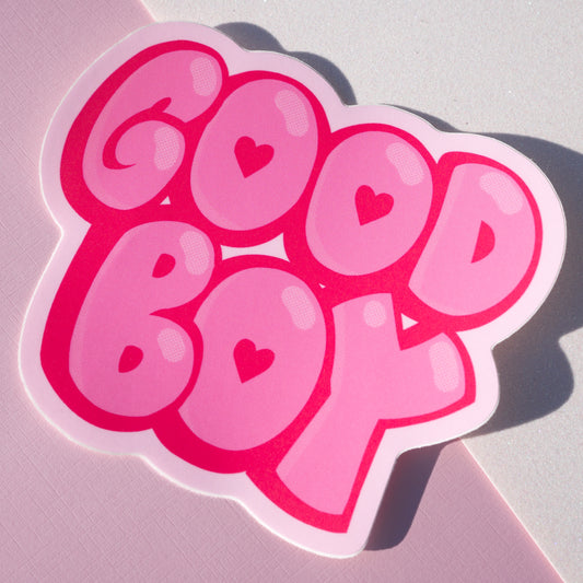 GOOD BOY Sticker