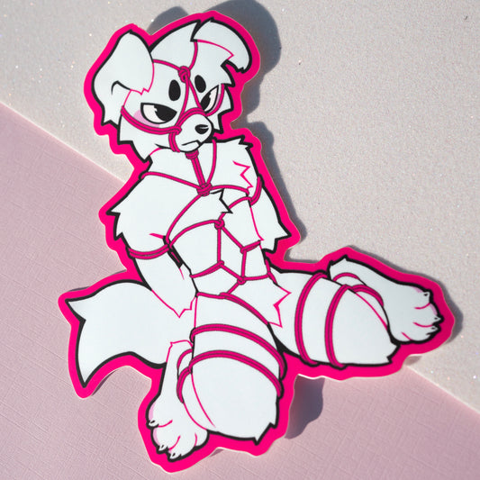 [PREORDER] Shibari Puppy Sticker