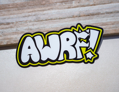 AWRF! Sticker