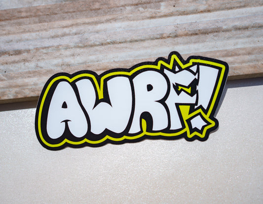 AWRF! Sticker