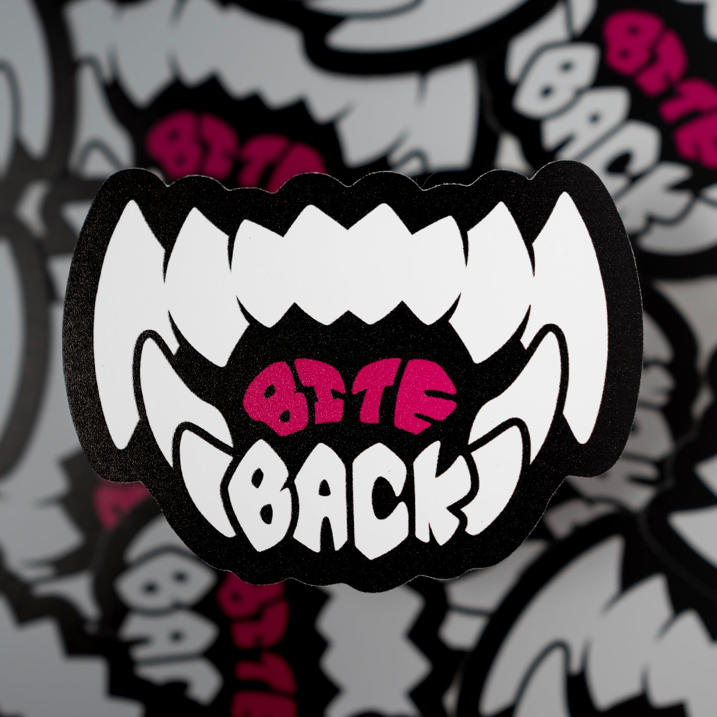 Bite Back Sticker
