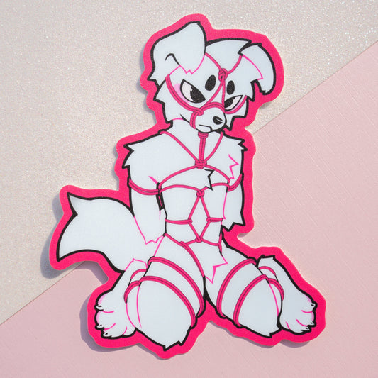 [PREORDER] Shibari Puppy Sticker
