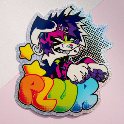 PLUR Sticker