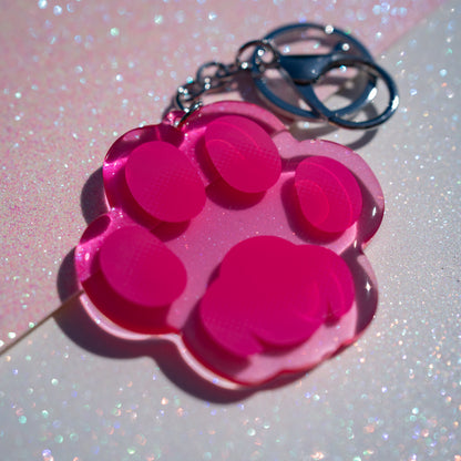 Gummy Paw Acrylic Charm