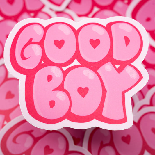 GOOD BOY Sticker